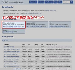 「Go」をダウンロードする2