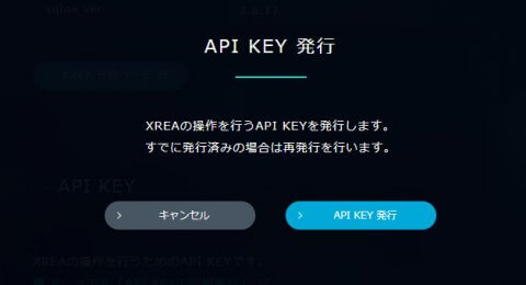 API KEY 発行