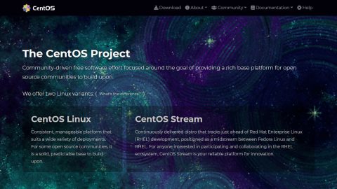 CentOS公式サイト