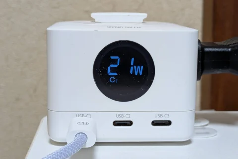 Pixel9a - 明誠で充電